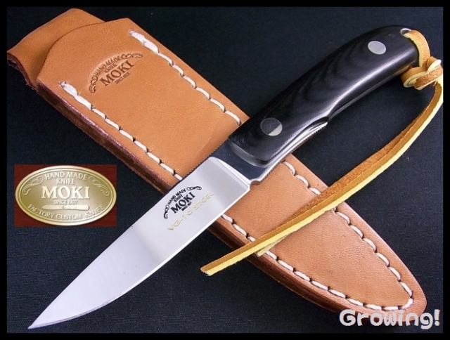 ナイフショップ グローイング！ MOKI KNIFE【モキ ナイフ】 バンフ 【ミディアム】 【VG-10】【マイカルタ】ナイフ MK-1110