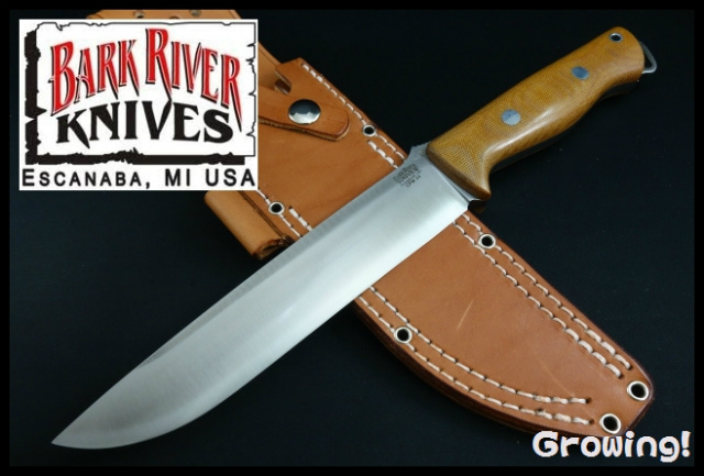 ナイフショップ グローイング Bark River Knives バークリバー ナイブス ブラボー2 Cpm 3v ナチュラル マイカルタ Bravo 2