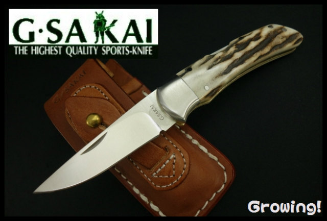G.SAKAI  フォールディングナイフ　ATS-34 その他 アウトドア スポーツ・レジャー 販売ネットワーク