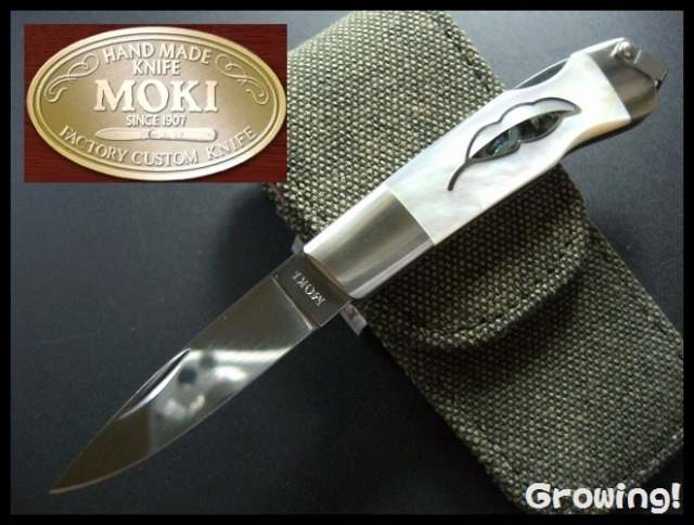 ナイフショップ グローイング！□MOKI KNIFE【モキ ナイフ】□ リーフ 