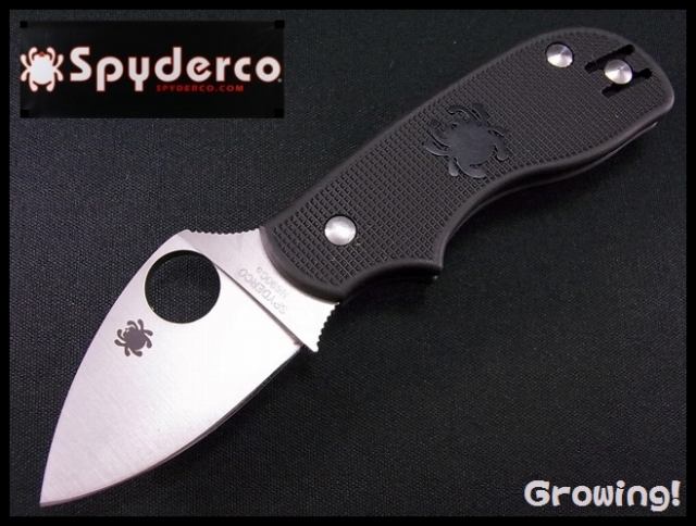 【Spyderco 】スパイダルコ 折りたたみナイフ G.SAKAI スケルトン