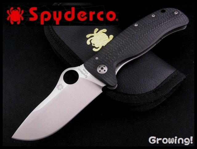 ナイフショップ グローイング！□Spyderco【スパイダルコ】□ ライオンスパイ 【Elmax】【G10・チタン】LIONSPY C157GTI  折りたたみナイフ