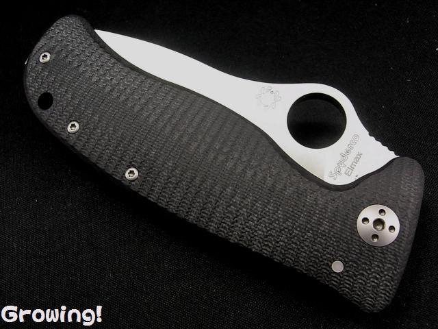 ナイフショップ グローイング！□Spyderco【スパイダルコ】□ ライオンスパイ 【Elmax】【G10・チタン】LIONSPY C157GTI  折りたたみナイフ