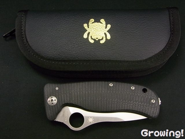 ナイフショップ グローイング！□Spyderco【スパイダルコ】□ ライオンスパイ 【Elmax】【G10・チタン】LIONSPY C157GTI  折りたたみナイフ