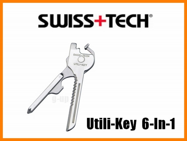 Utili-KeyR　グローイング！SWISS+TECH【スイス・テック】　ナイフショップ　6-In-1